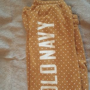 Old Navy girls size 14 gold sweatpants
